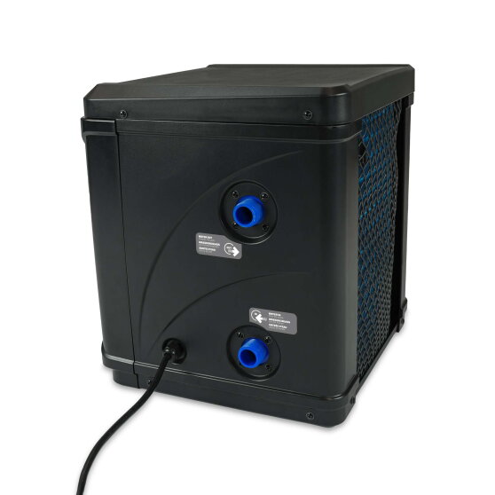 Bomba de calor EXIT de 22 m&sup3; (5,5 kW) de piscina, color negro
